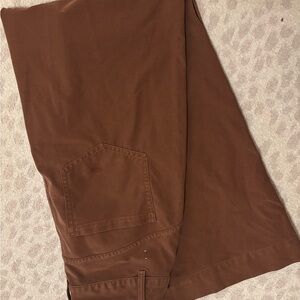 lululemon athletica Brown Straight Leg Pants